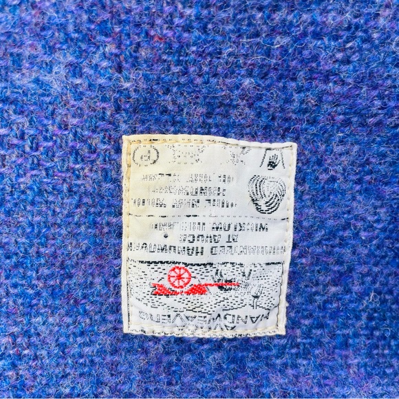 Avoca Handweavers Pure Wool Throw Blanket rouglt 73”x 50” handcrafted Ireland - Picture 7 of 9